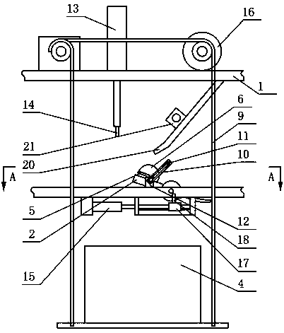 A method for dipping gloves and a dipping device for realizing the method