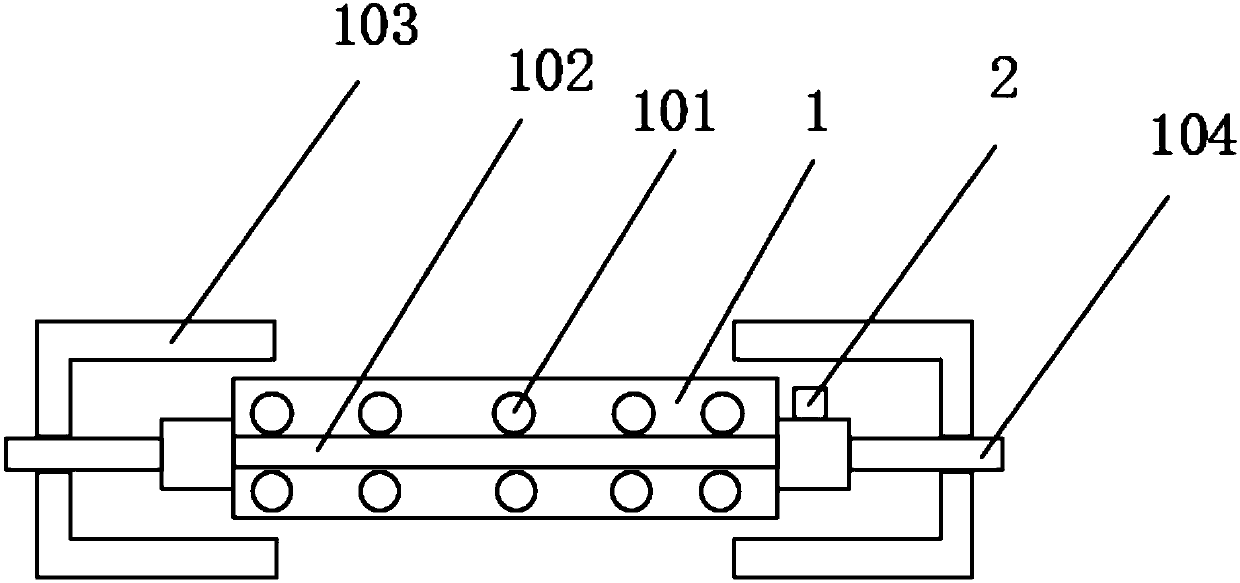 Guide mechanism for printing guide roller