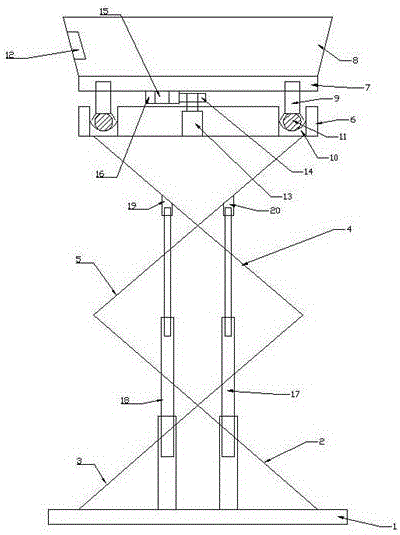 Greenhouse picking track vehicle