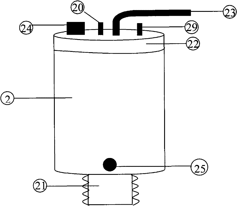 A water electrolysis device