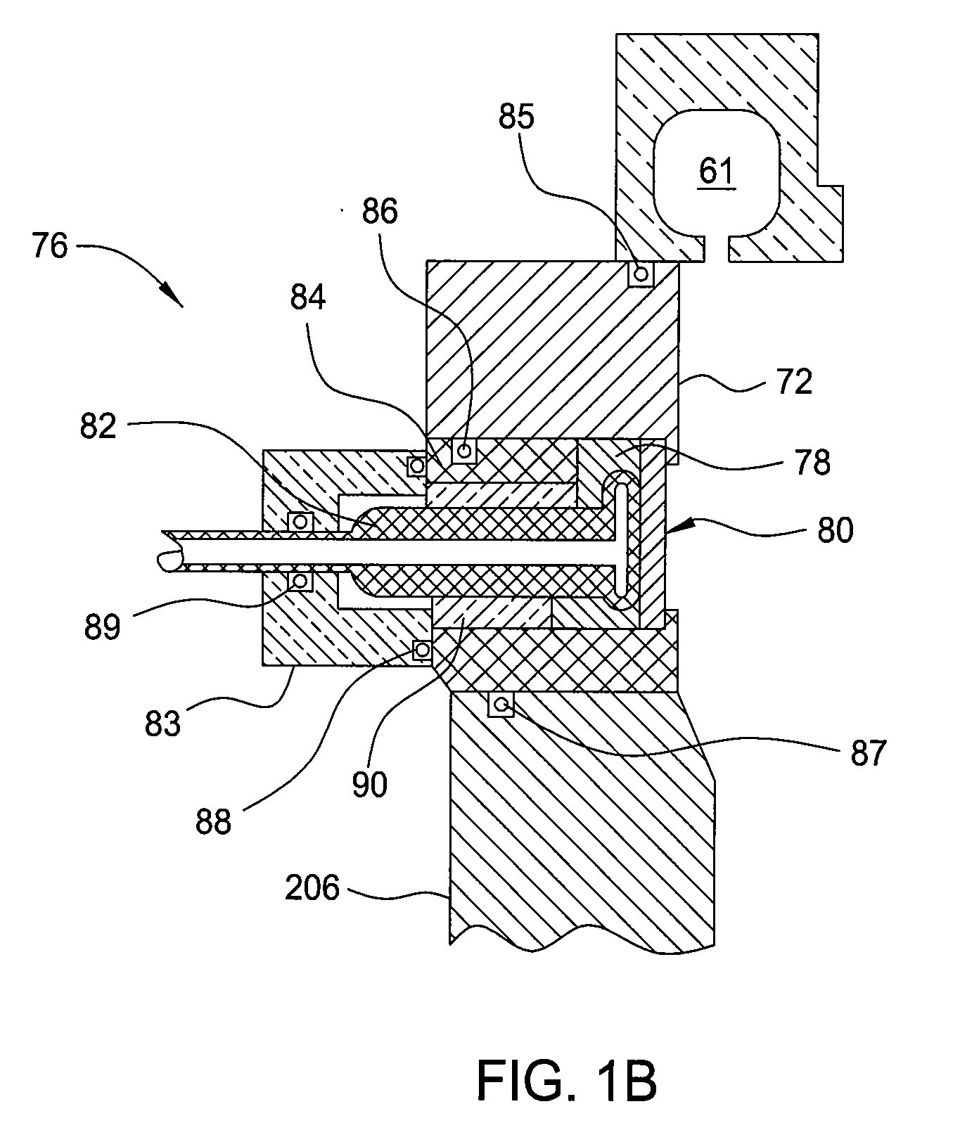 Contamination reducing liner for inductively coupled chamber