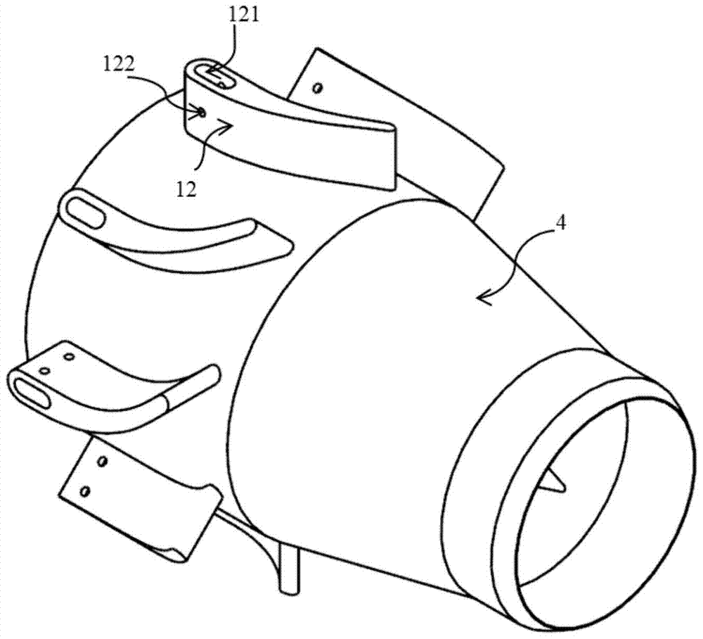 A premixing nozzle for a gas turbine combustor