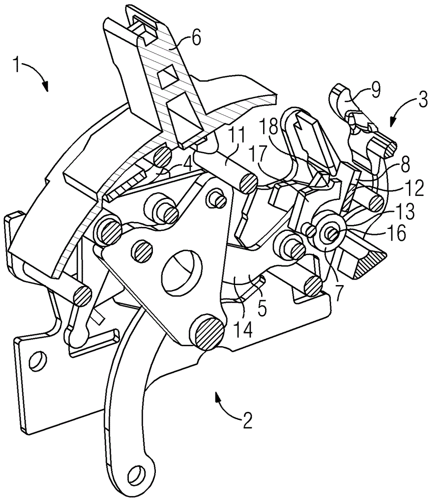 Locking mechanism of power switch