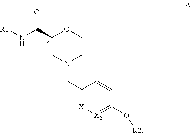 4-Pyridinylmethyl-Morpholine Derivatives and the use thereof as Medicament