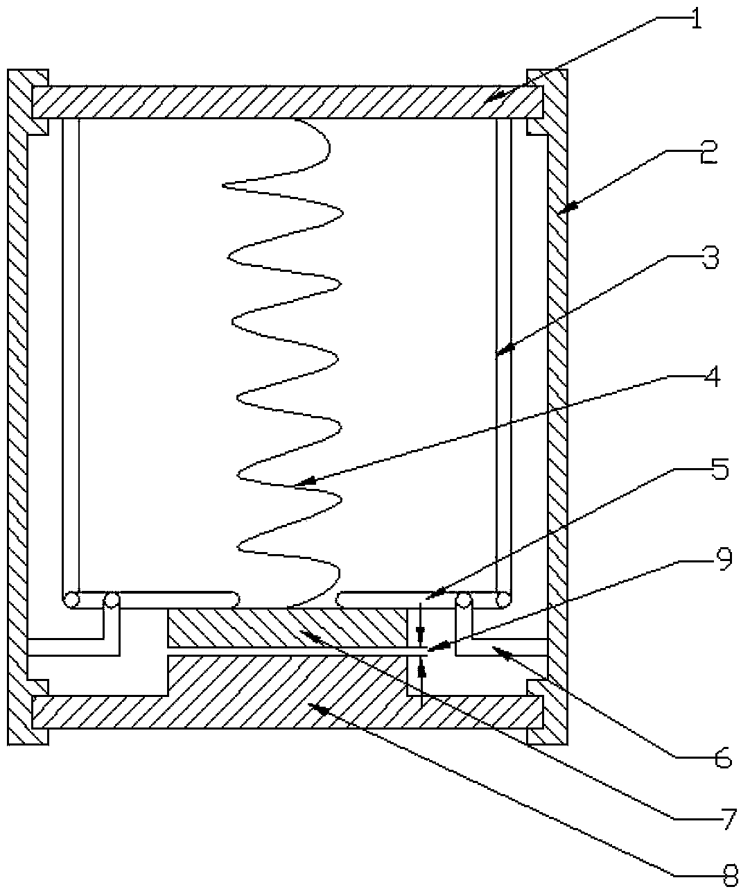 Lever type low-temperature thermal switch for coupling low-temperature refrigerator and cooled device