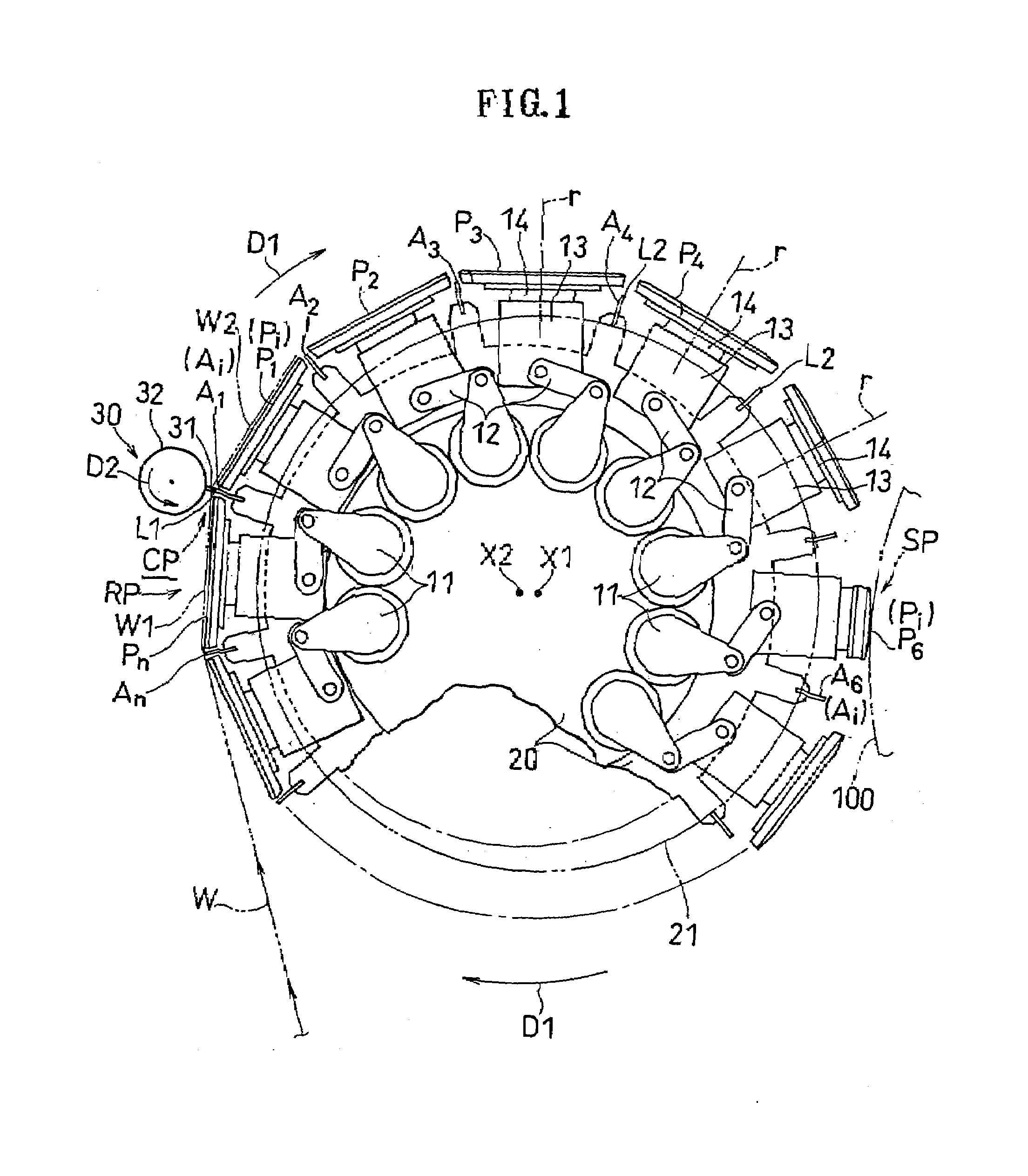 Web Processing Device and Web Processing Method