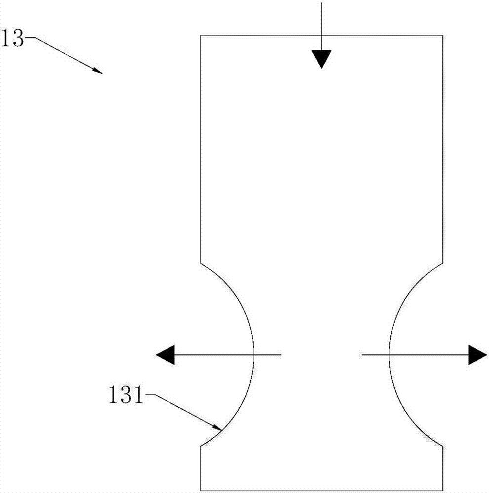 Gas transmission device for HVPE (hydride vapor phase epitaxy), reaction chamber and HVPE equipment