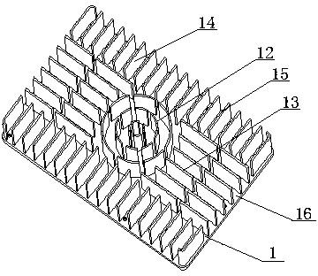 Heat dissipation method of LED light source