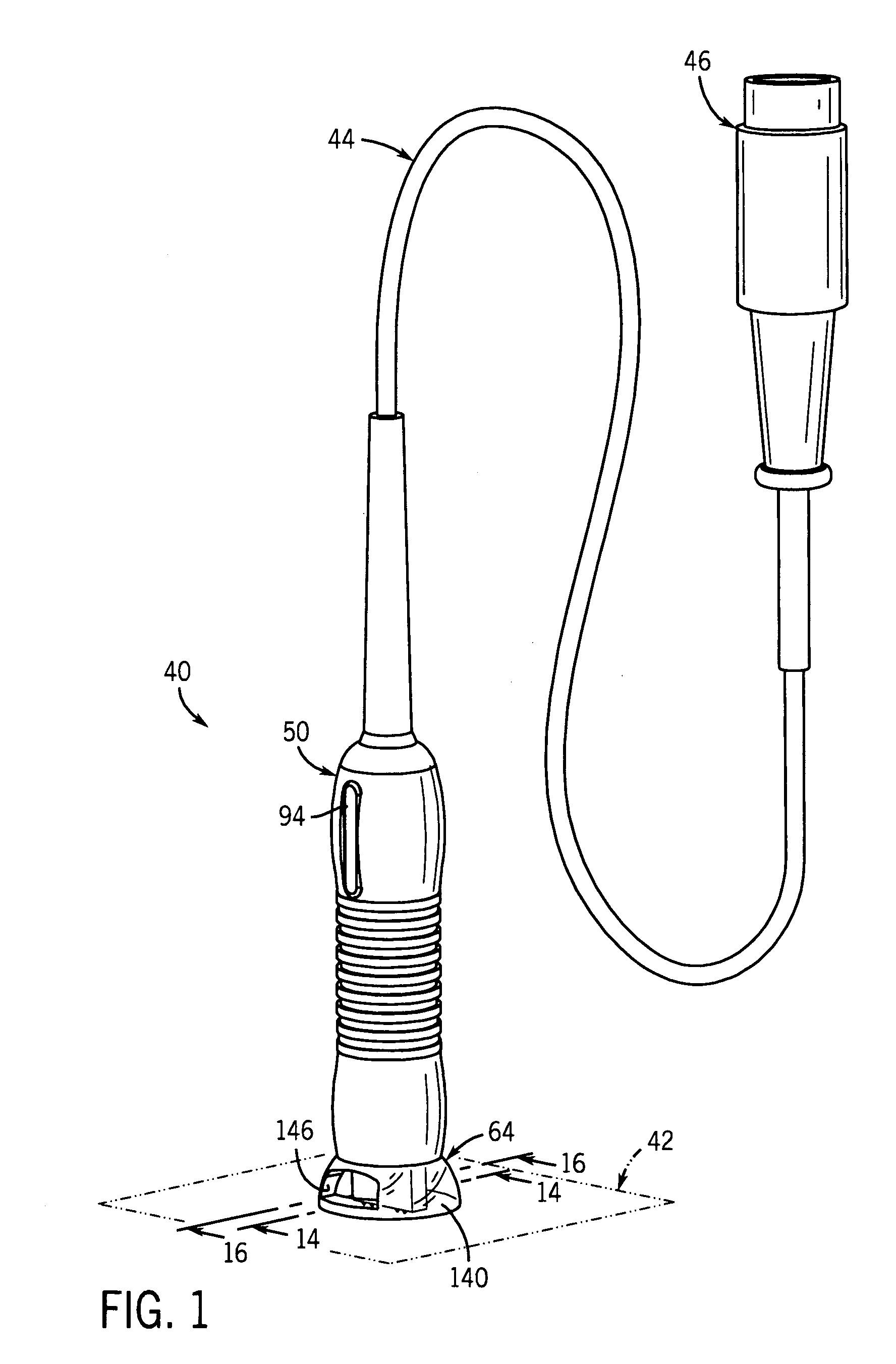 Probe for use in determining an attribute of a coating on a substrate