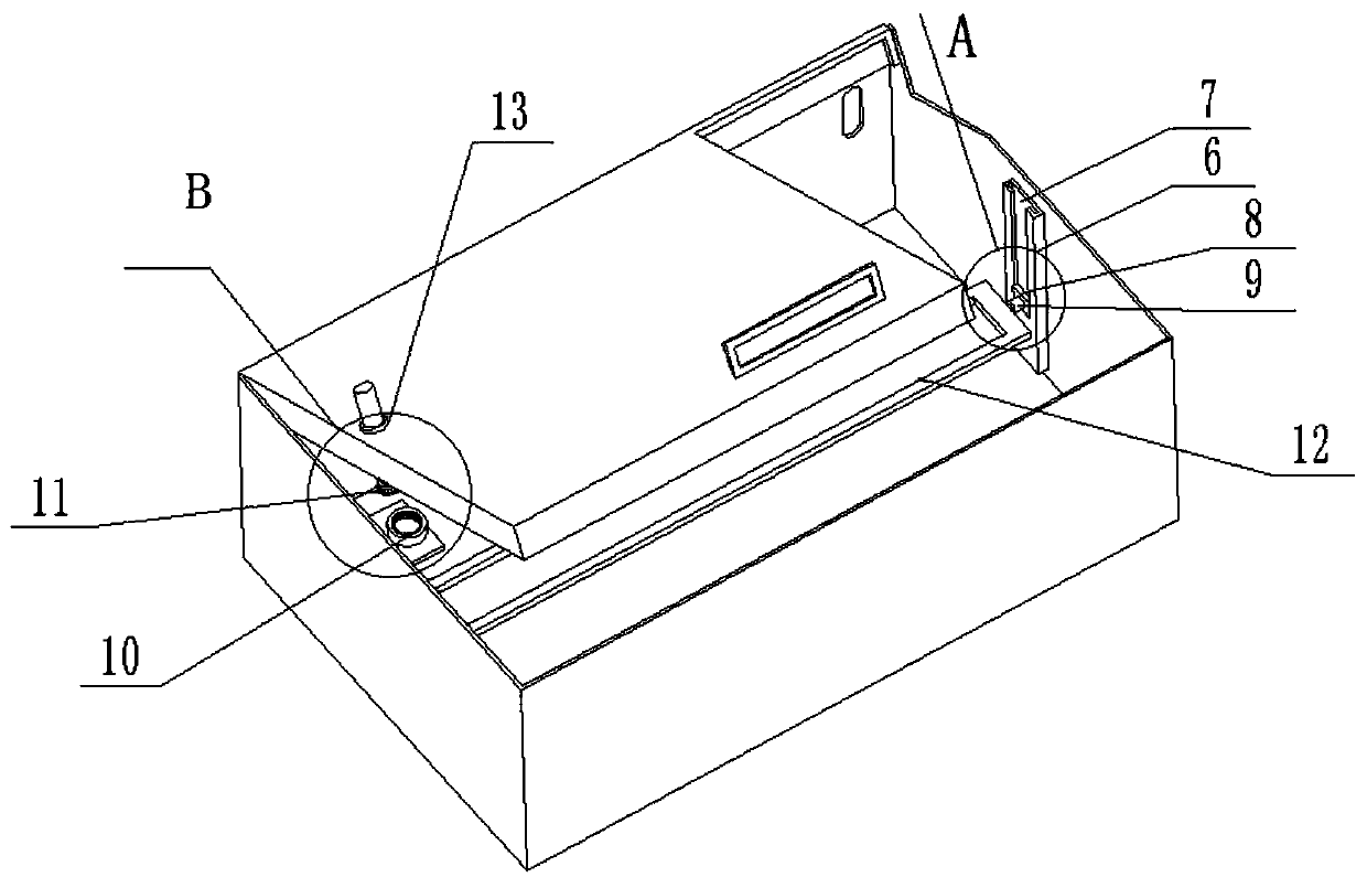 Novel toolbox for commercial vehicle