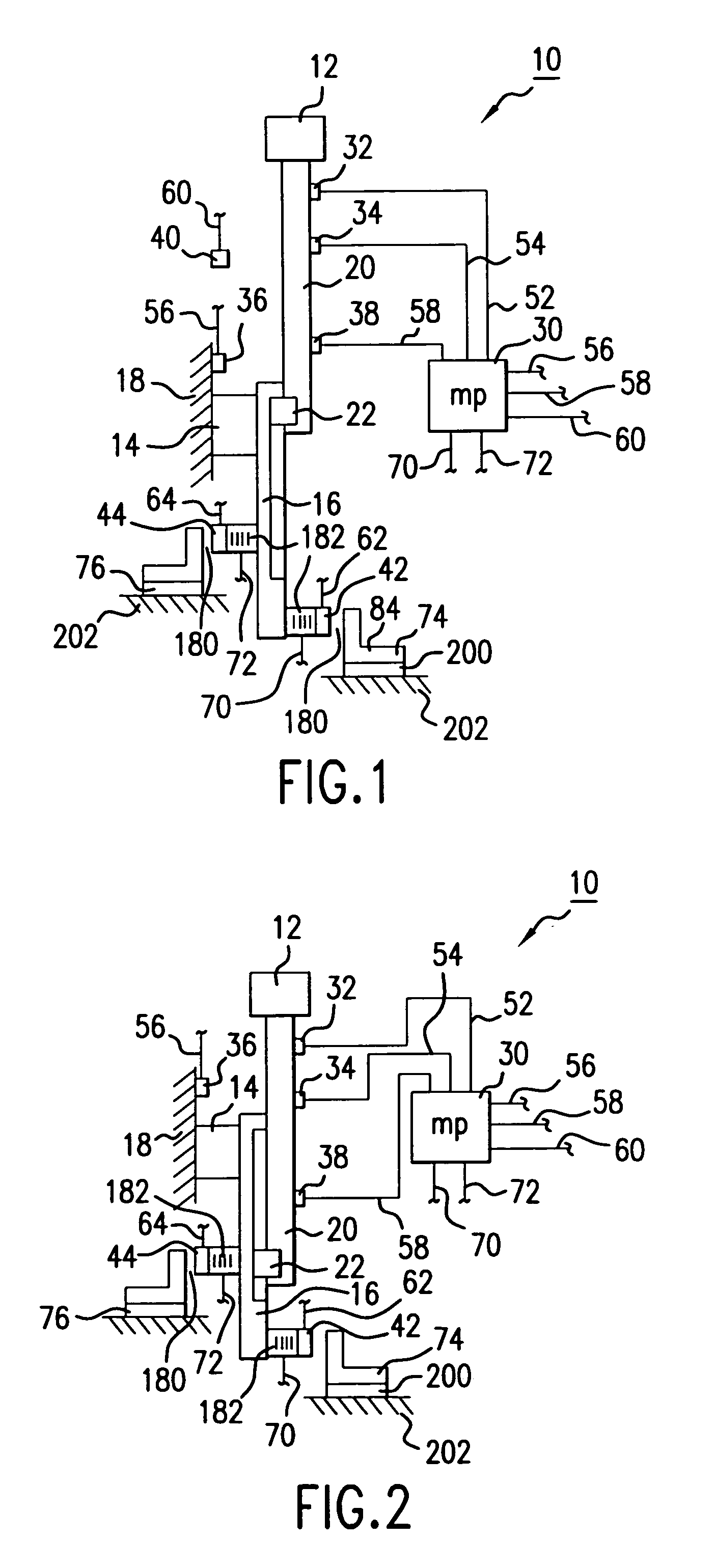 Electromagnetic active vibration control system and electromagnetic actuator