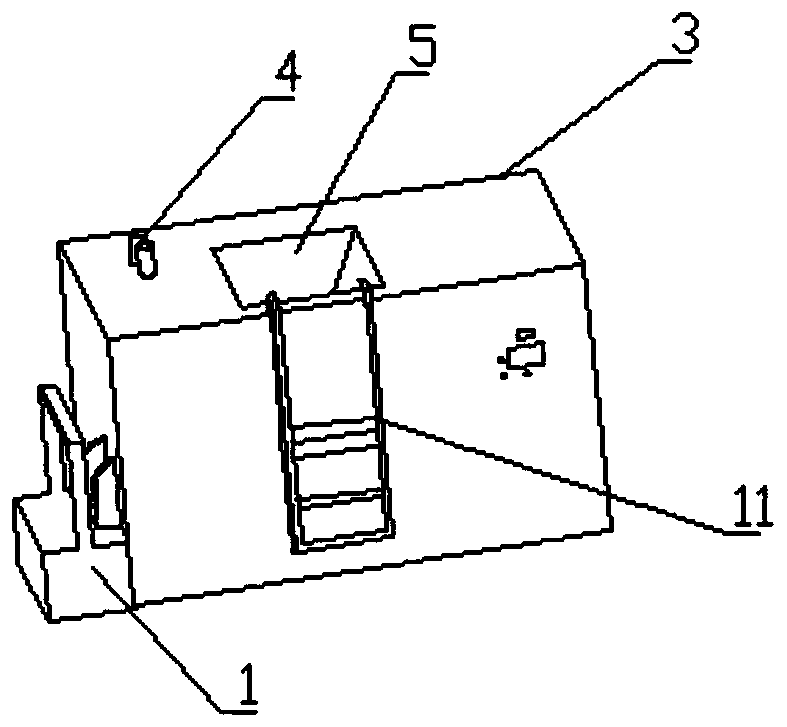 Garbage compressing and packaging integrated machine