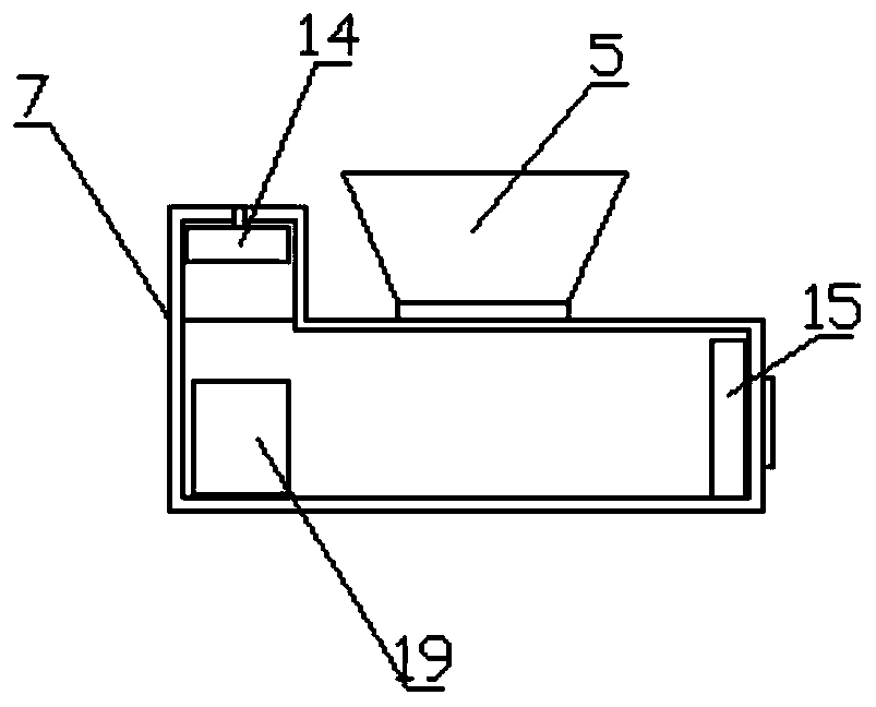 Garbage compressing and packaging integrated machine