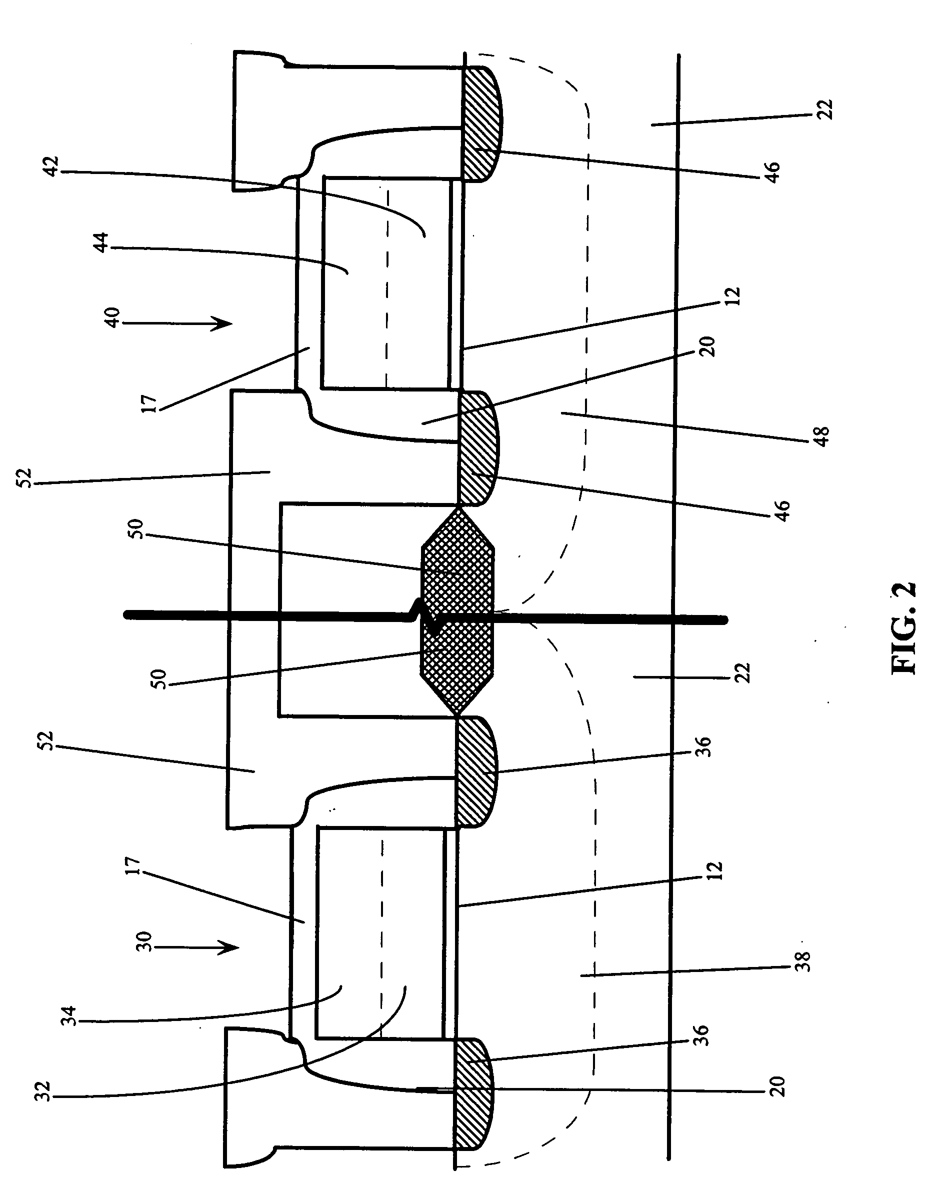 Use of gate electrode workfunction to improve DRAM refresh