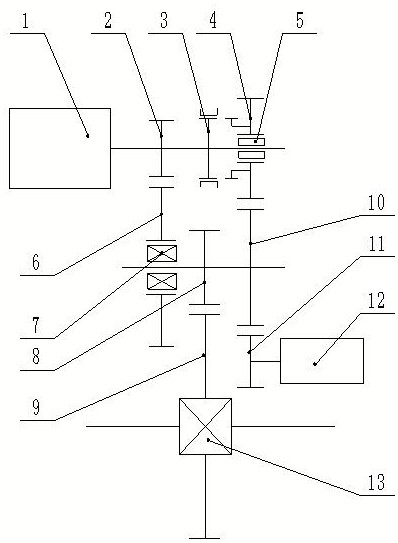 Transmission system for electric vehicle
