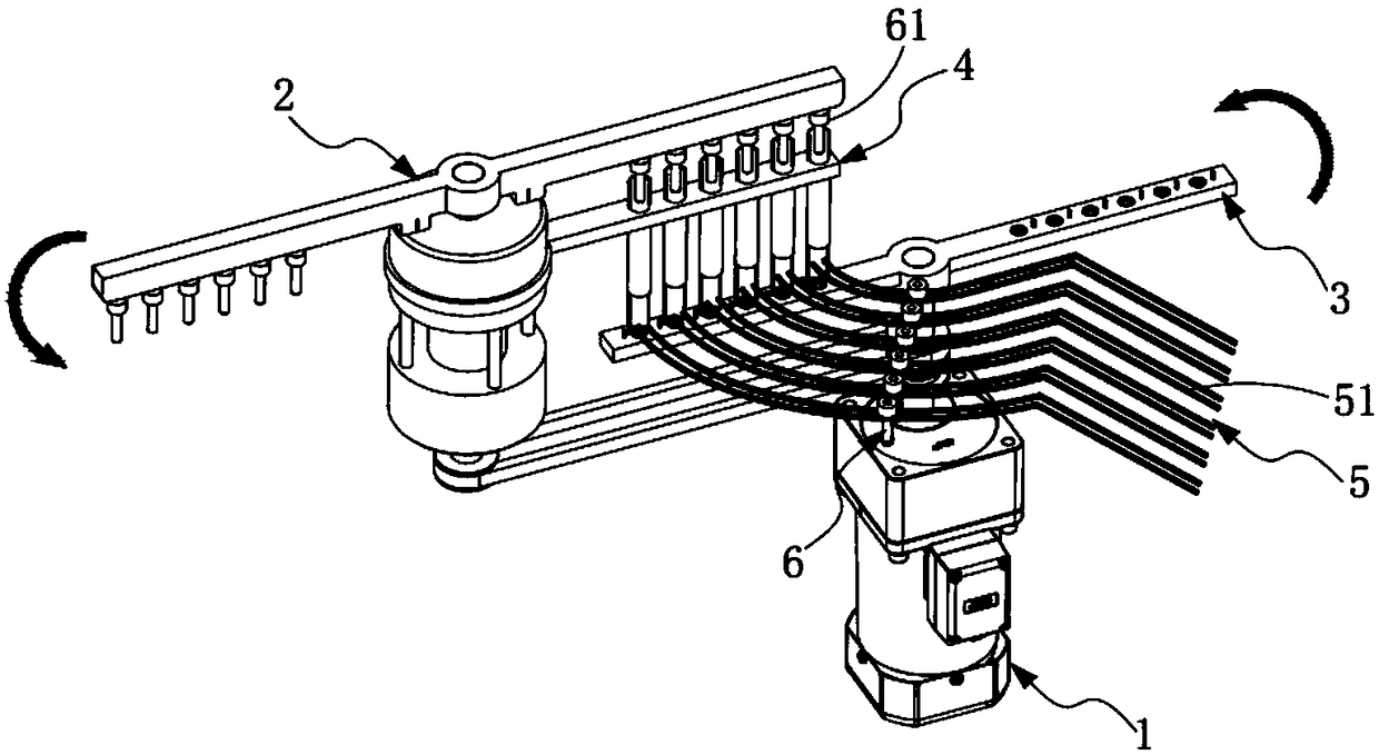 An automatic continuous assembly and orderly output equipment