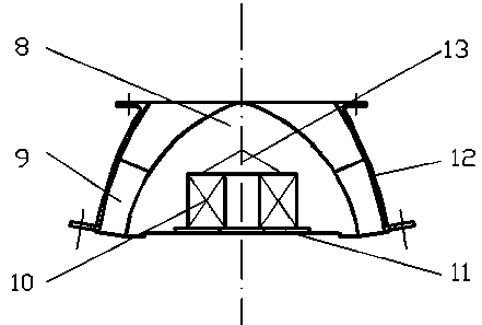 Two-stage through-flow turbine with ultralow specific speed