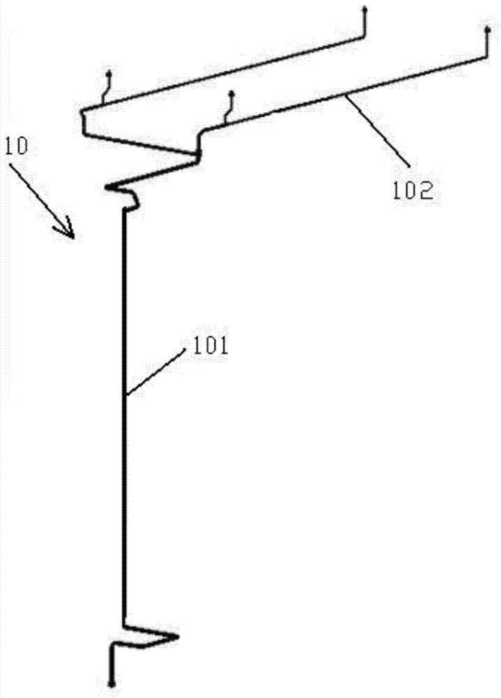Condensate pipeline and method for improving vibration of condensate pipeline