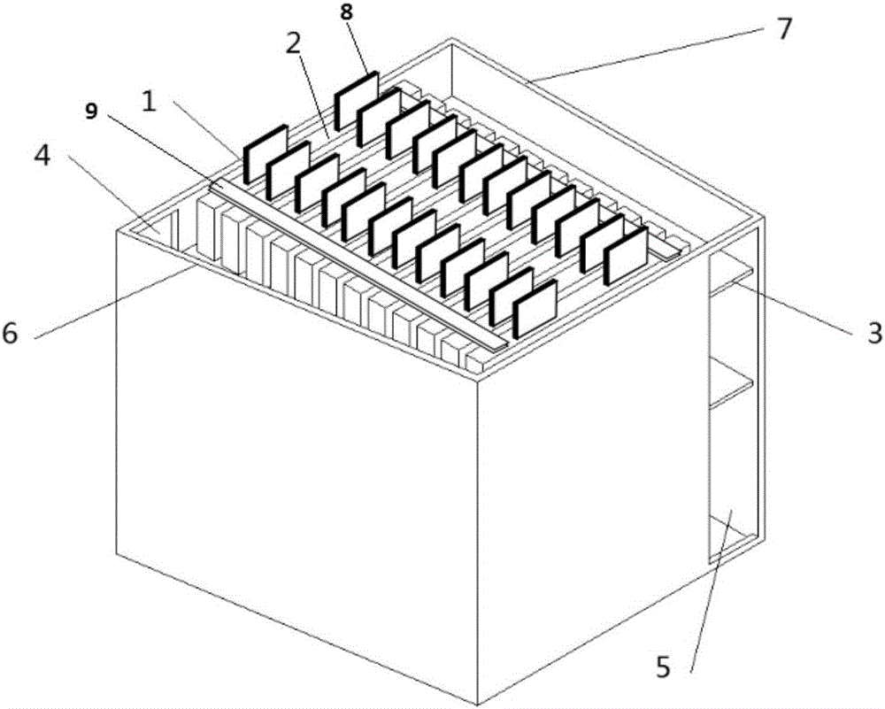 Thermal management system with regional air cooling heat dissipation for lithium-ion power battery pack