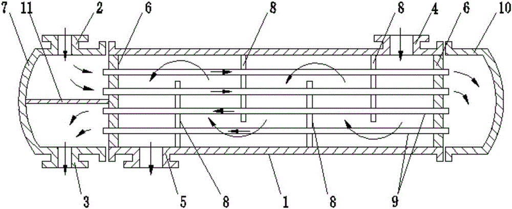 Loose fit twisted band ball and tube heat exchanger