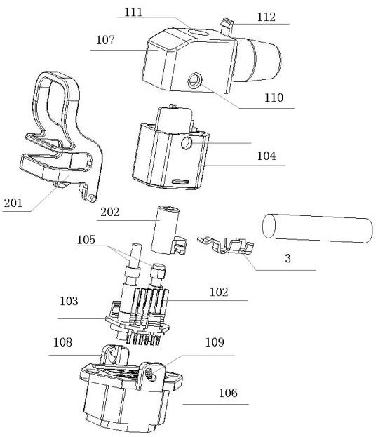 Electric vehicle charging plug and socket assembly