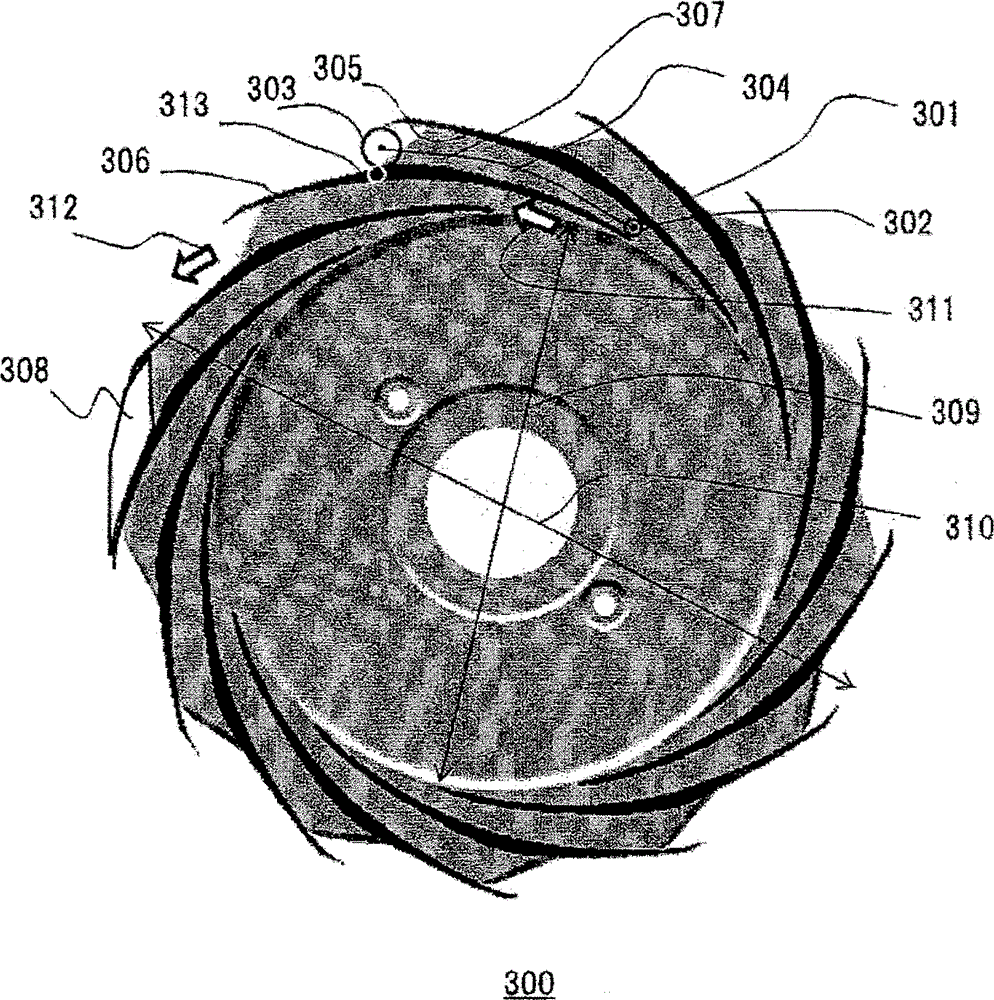 Electric air blower and electric dust collector provided with the same