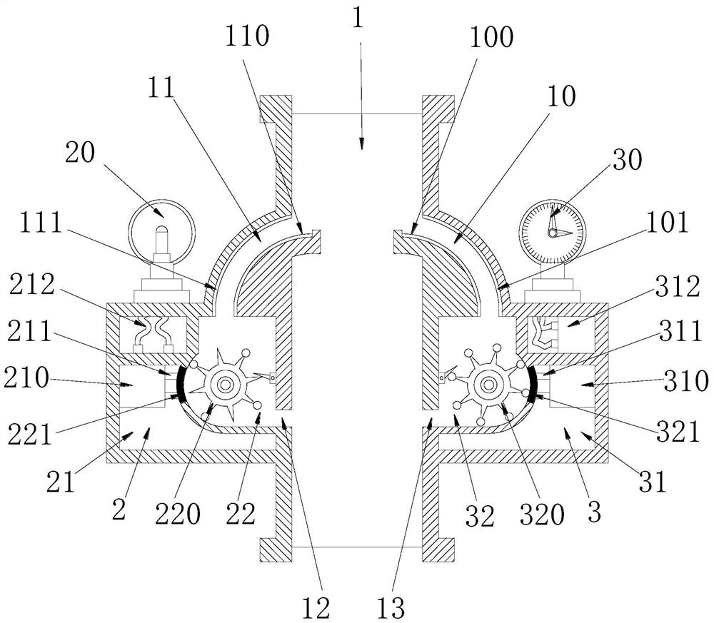 A water meter device for automatic detection of water flow based on potential energy diversion