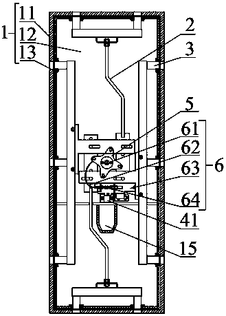 Door lock anti-theft alarm device