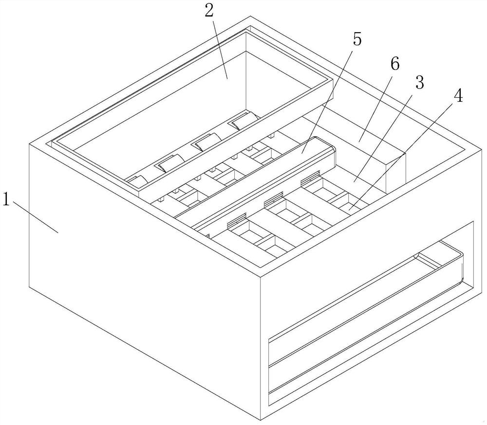 Cooked pine nut shell-breaking device