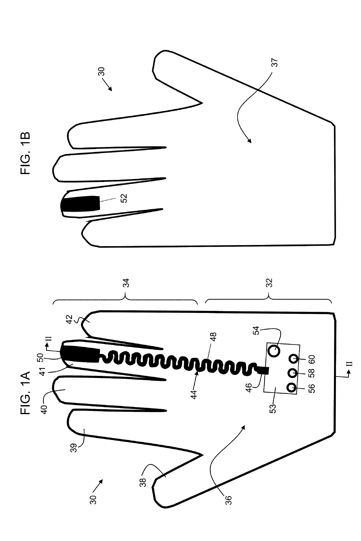 Voltage detecting glove