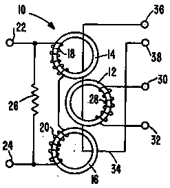 Improved saturable reactance transformer