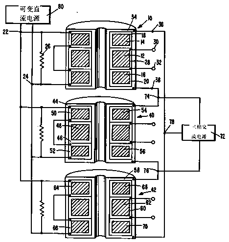 Improved saturable reactance transformer