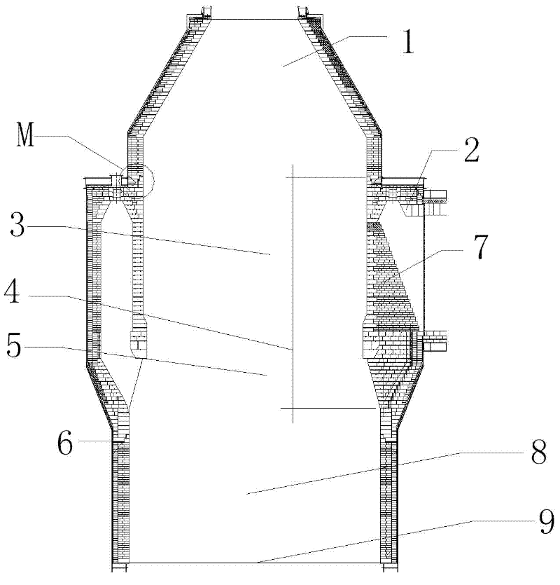 Method for overhauling fire-resistant material for annular air duct and chute in coke dry quenching furnace