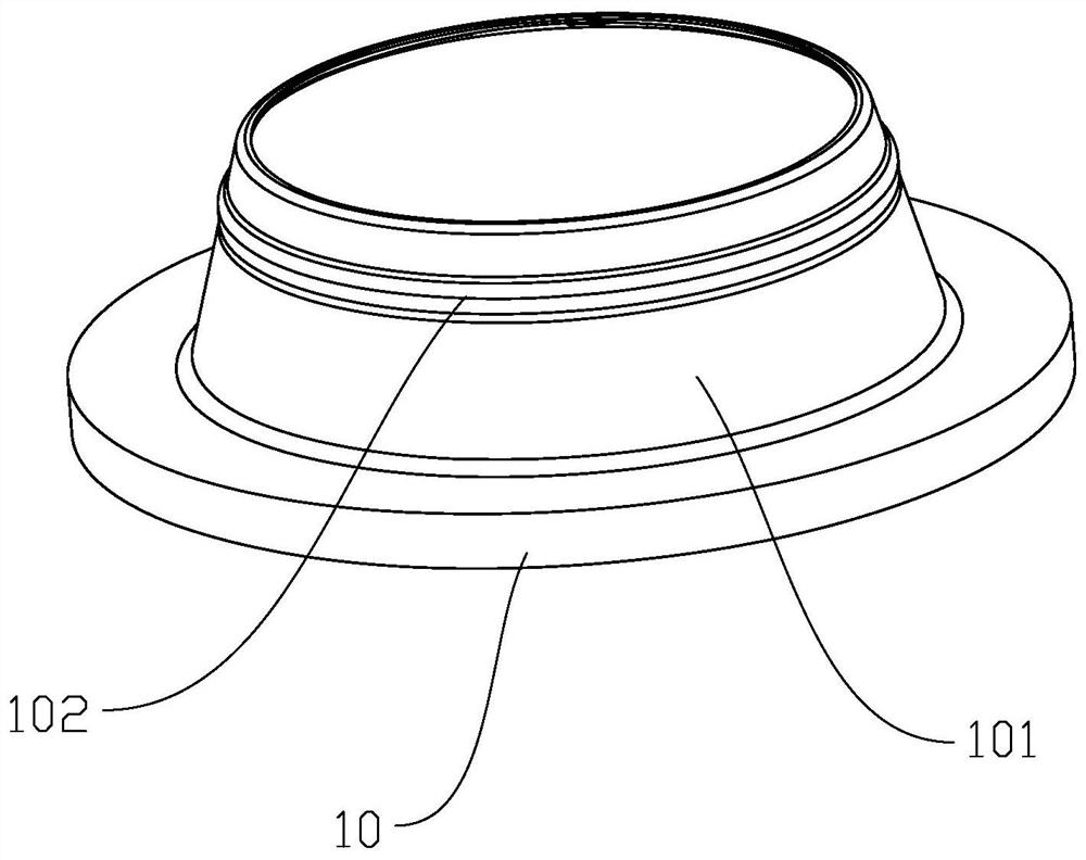 External spring emulsion pump with anti-blocking ventilation structure