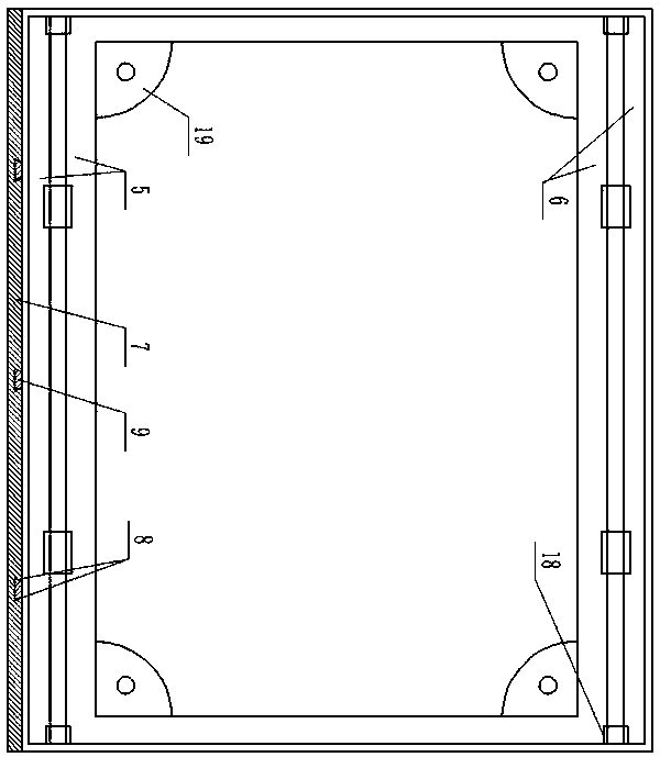 Cooling heat dissipation supporting device for a portable computer