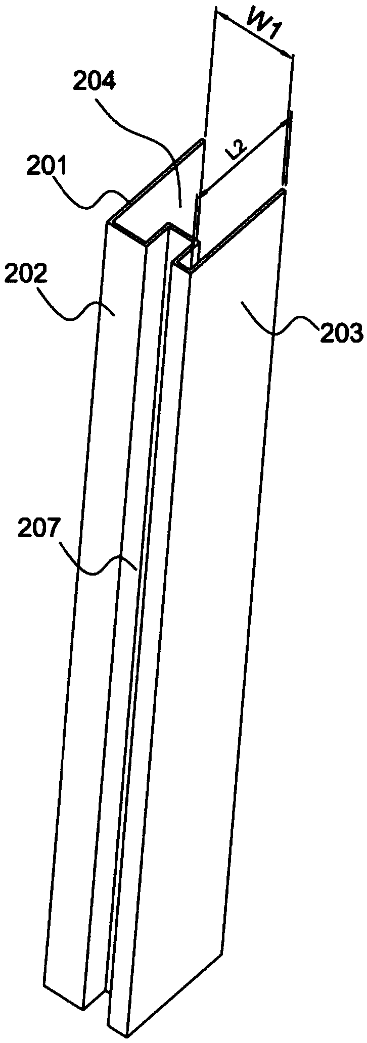 Shower door assembly having frame reinforcing and noise reducing functions