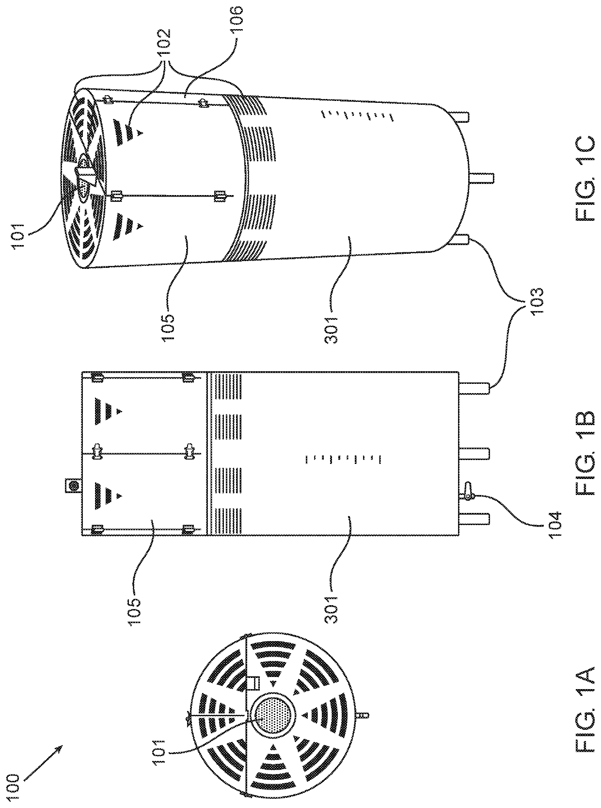 Biological systems and methods for air purification