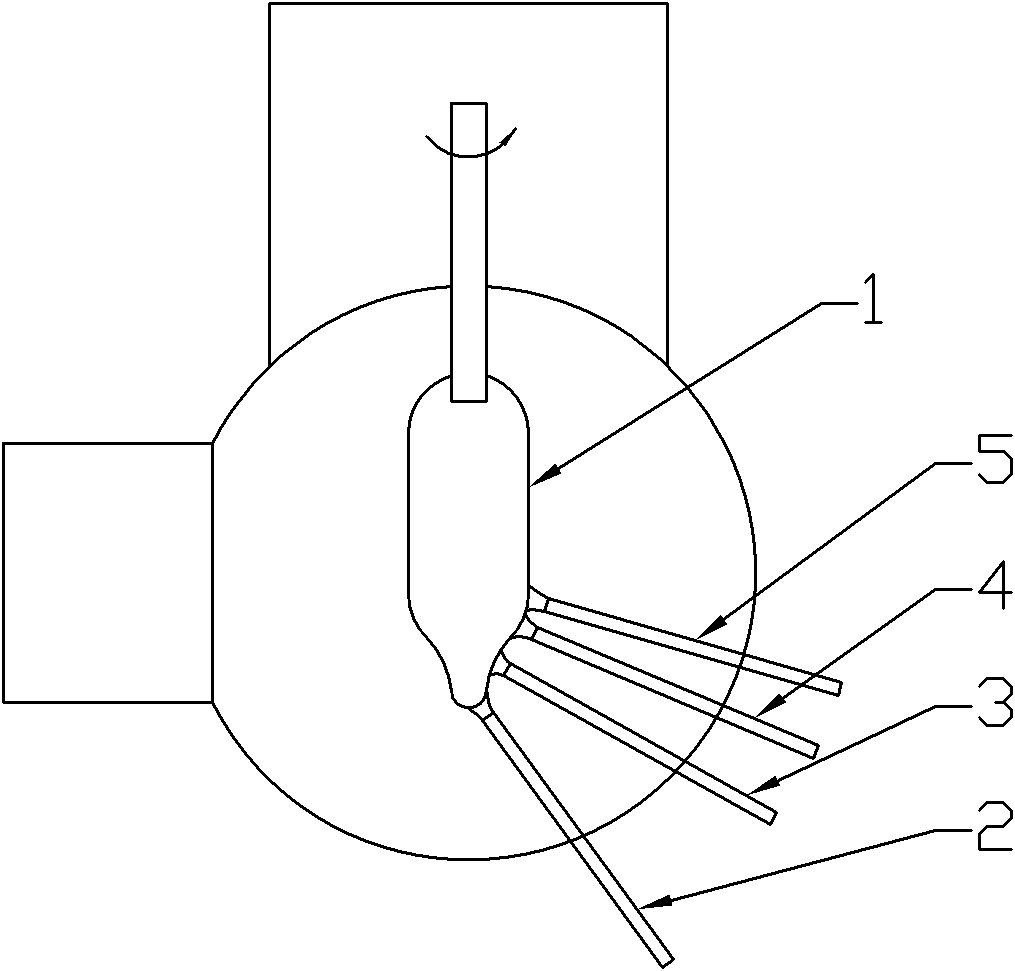 Method for manufacturing bent insensitive optical fiber preformed rod