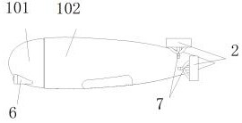 Novel streamline underwater robot