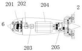 Novel streamline underwater robot