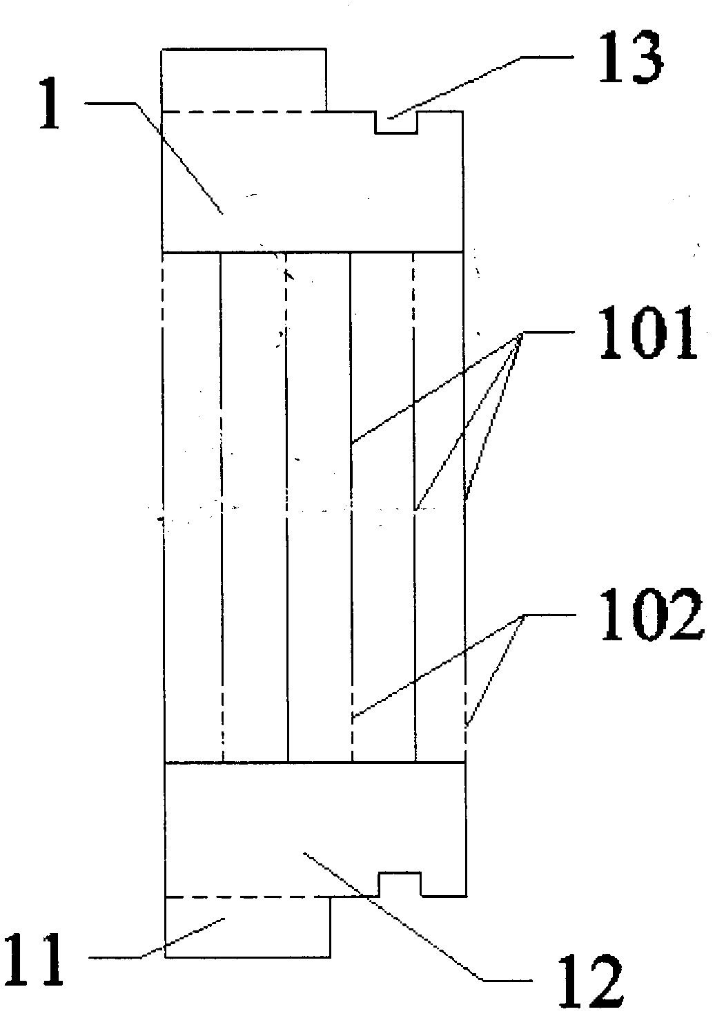 Dustproof moisture-proof cable grounding box and application method thereof