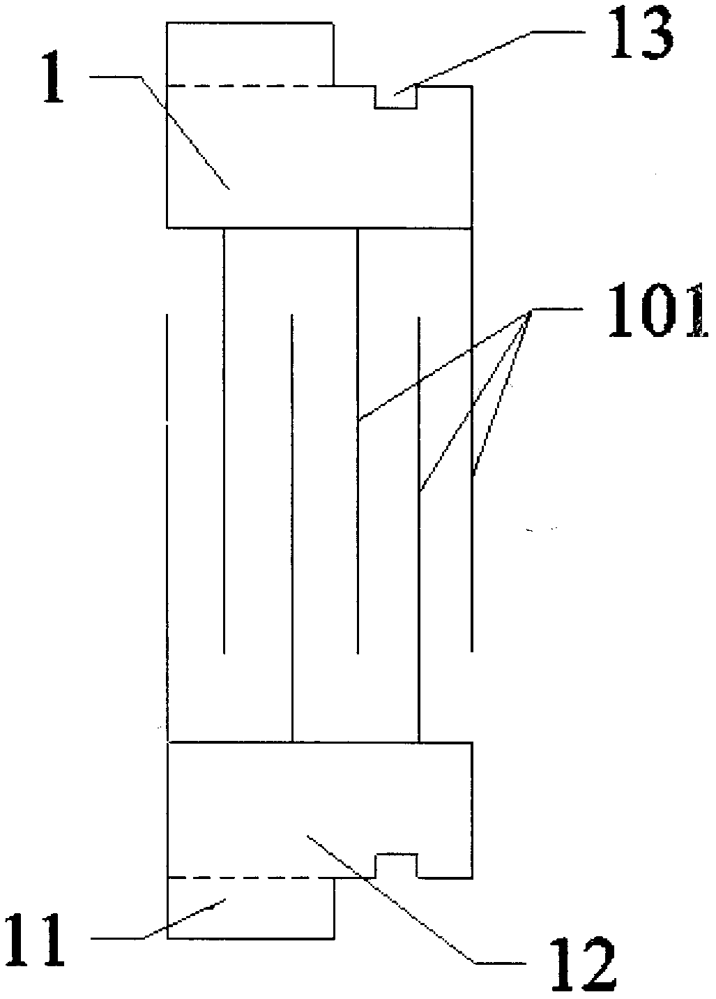 Dustproof moisture-proof cable grounding box and application method thereof