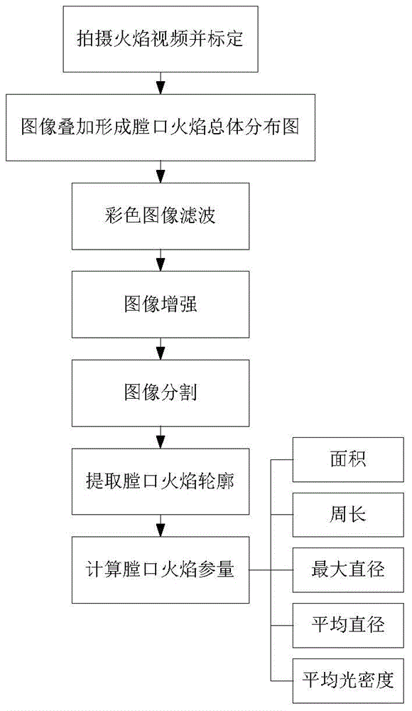 Transient Flame Detection Method Based on Image Processing