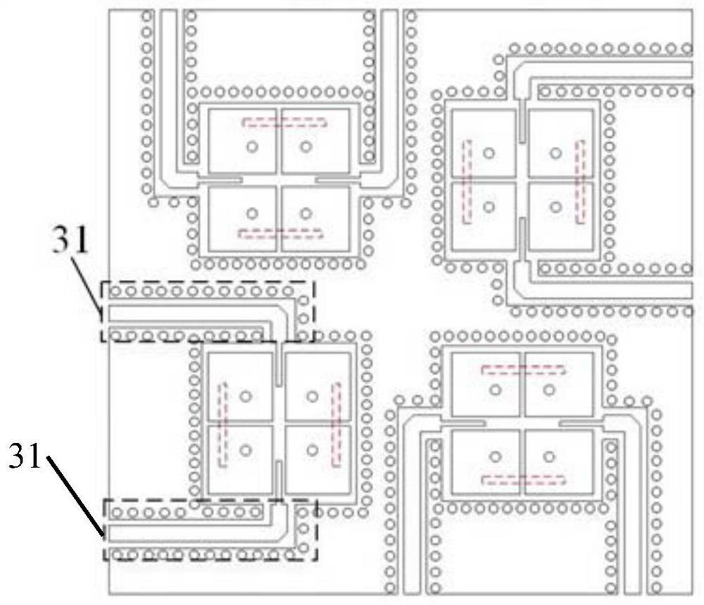 A dual-polarized two-dimensional multi-beam antenna array