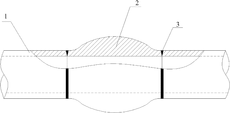 Submarine pipeline bending arrestor with stability support and fixing method thereof