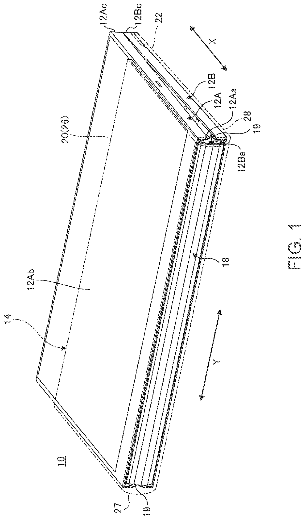 Portable information device and cover device