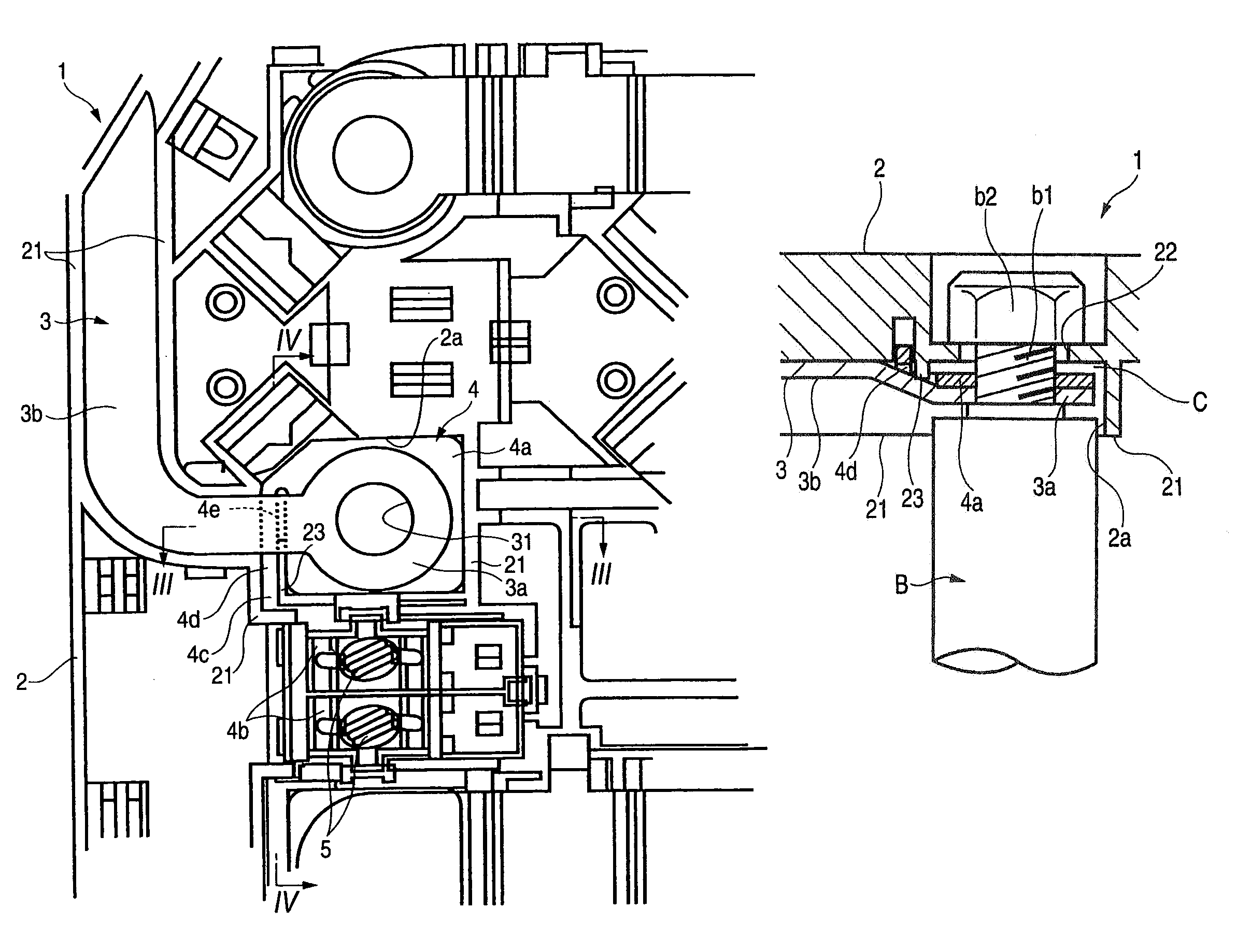 Battery connection plate with voltage detection element