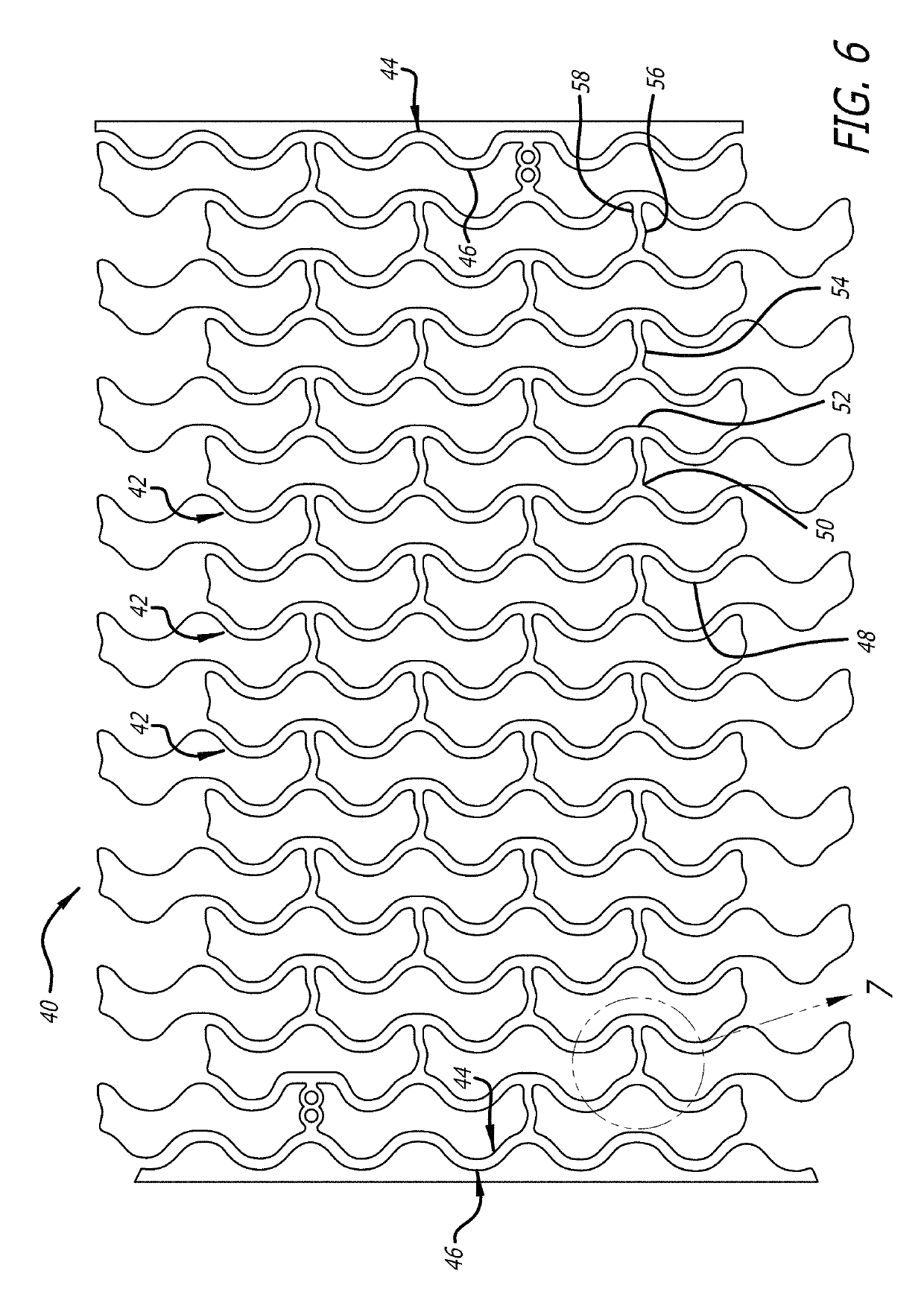 Intravascular stent having high fatigue performance