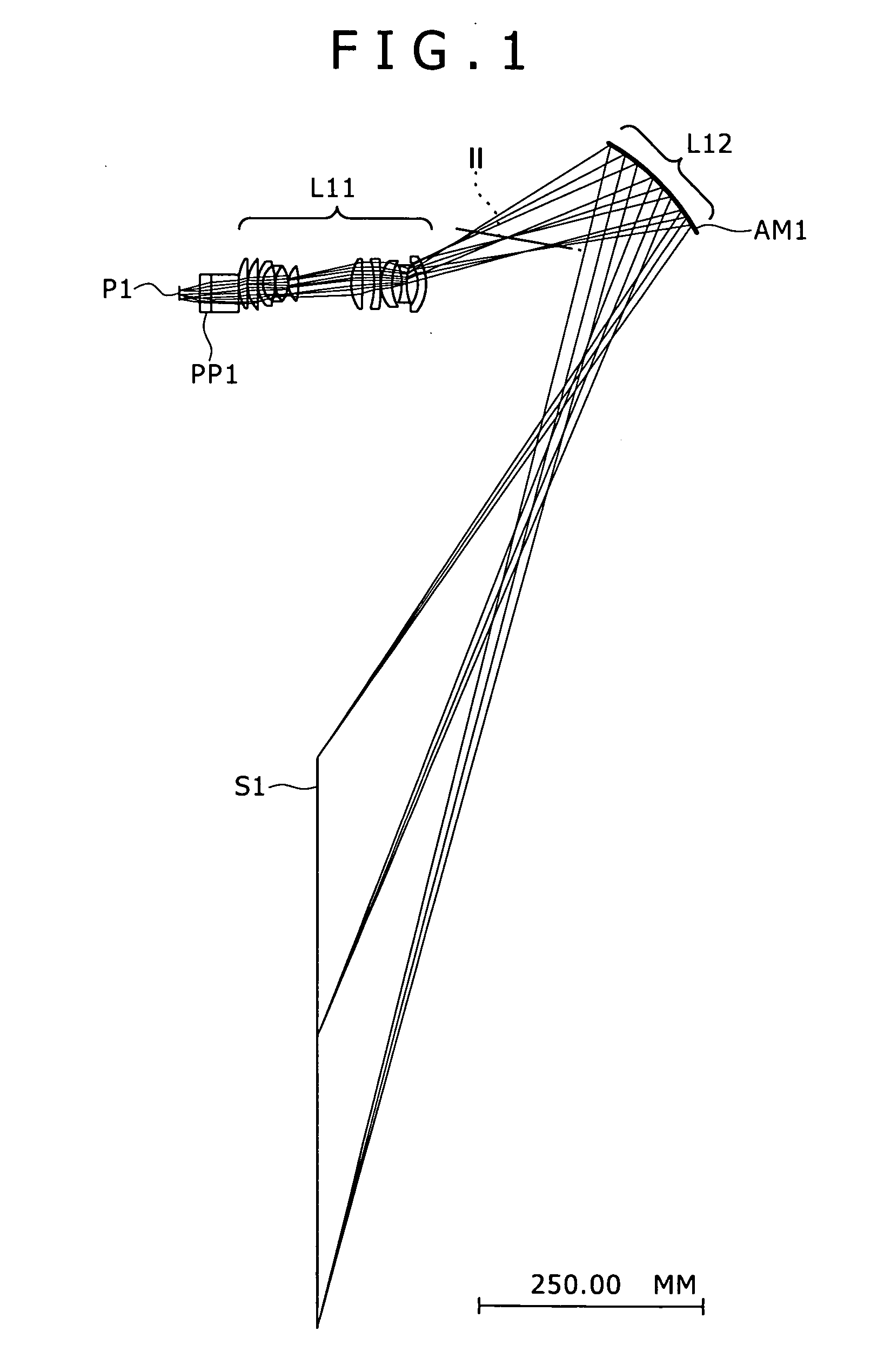 Projection optical system and projection-type image display apparatus