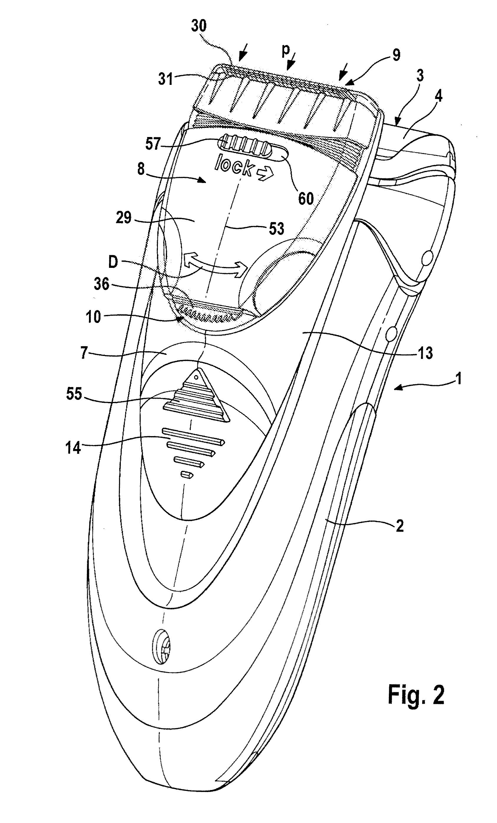 Electrically Operated Hair Cutting Device